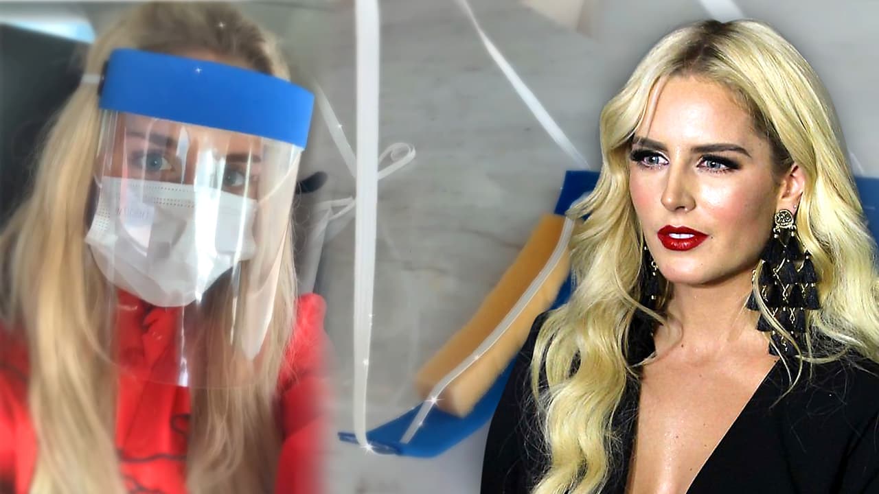 Paso a paso, la novia de Enrique Peña Nieto enseña a hacer una máscara de protección en solo 15 minutos