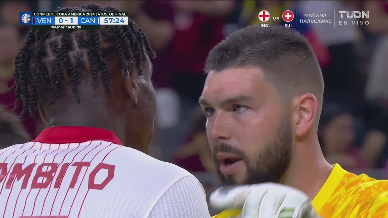 ¡Bello cerca de firmar un gol como su apellido para Venezuela!