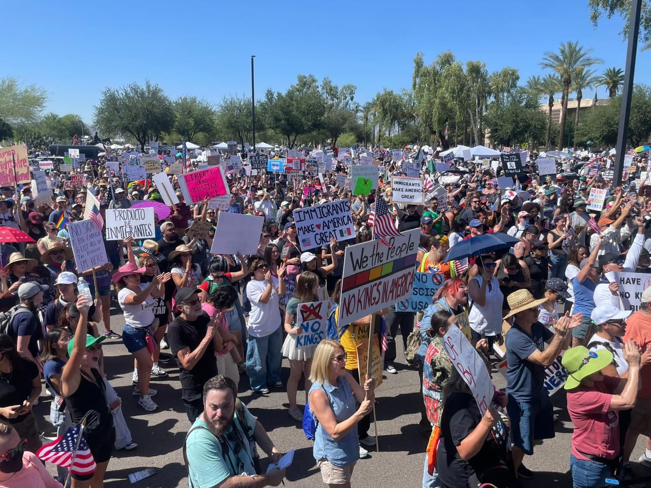 El nombre del movimiento 
<b>50501 obedece a que representa 50 estados, 50 protestas, un solo movimiento</b>.
