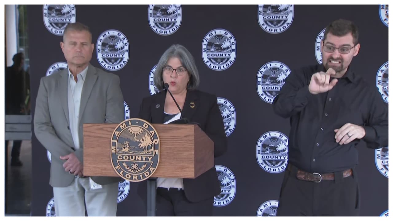 Autoridades de Miami-Dade y Broward informan sobre preparativos por la tormenta tropical Nicole 