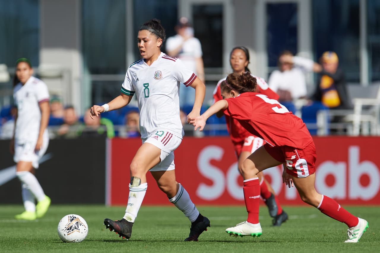 Con goles de Liliana Mercado, Stephany Mayor, Kiana Palacios, Jimena López y doblete de Renae Cuéllar, México gole y continúa con su paso perfecto rumbo a Tokio 2020.