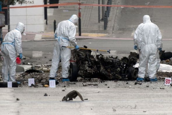 La explosión no causó víctimas, pero sí cuantiosos daños materiales.