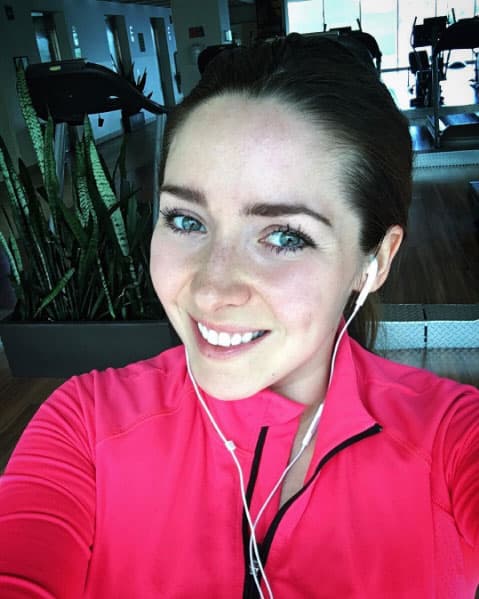 El ejercicio fue una de sus cartas fuertes para recuperar su esbelta figura.