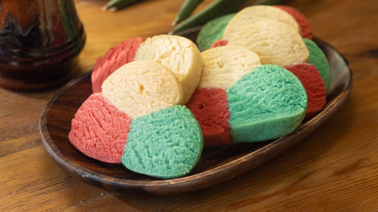 Polvorones tricolor: el postre perfecto para las fiestas patrias 