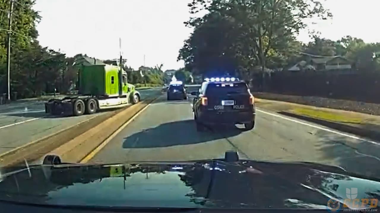 Robo de camión y persecución policial en el condado Cobb no acaba bien para el sospechoso