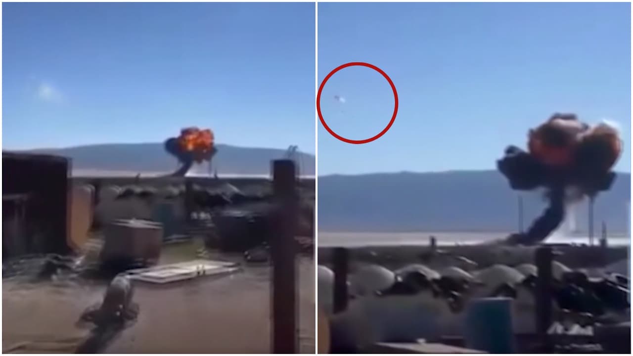 Piloto se eyecta tras caída de un F-16 de los Thunderbirds durante entrenamiento en California