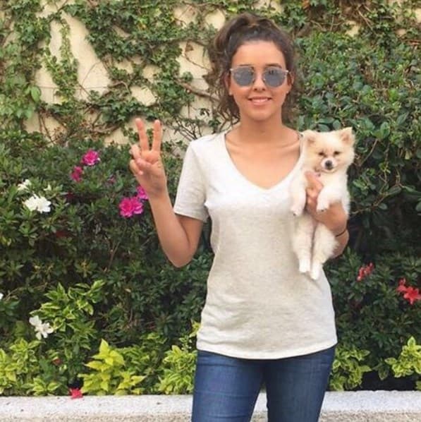 Paulina y su pequeñita de cuatro patas se han vuelto inseparables.