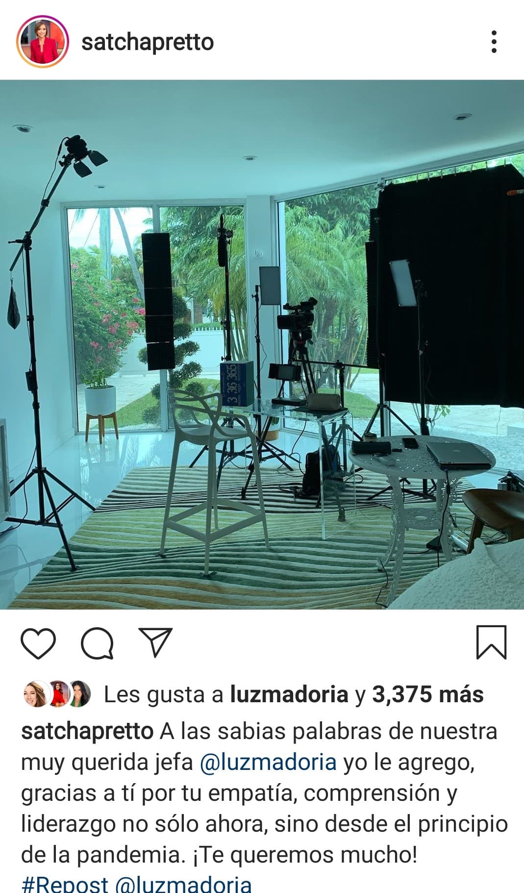 Por ahora, todo el equipo de Despierta América se encuentra transmitiendo desde casa para entretenerte y mantenerte informado. Francisca, Satcha, Maity, Carlos, Raúl y los demás de la familia confían en que pronto volverán a estar juntos en el estudio.