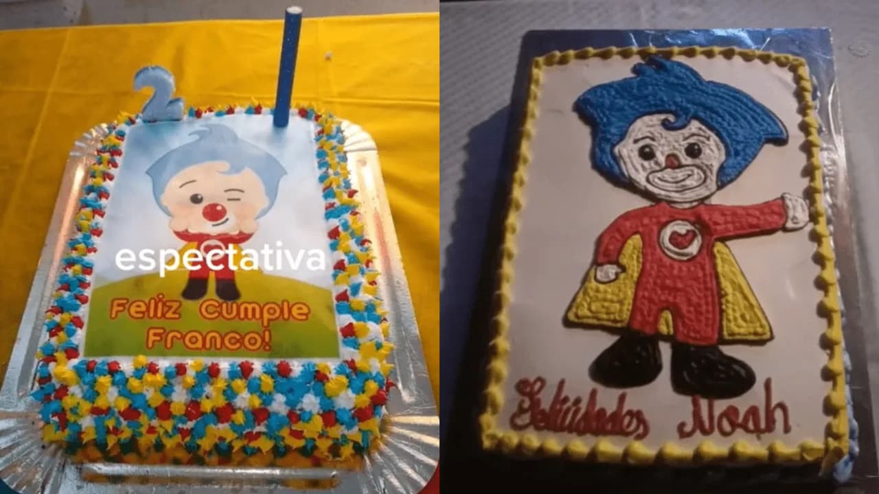 Pastel que da miedo.