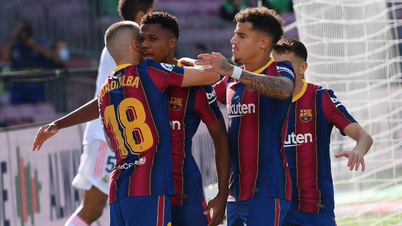 Ansu Fati supera a Raúl González en El Clásico