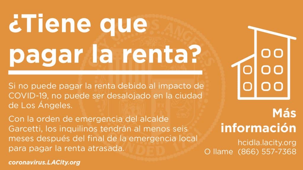 Por ello las 
<a href="https://www.univision.com/local/los-angeles-kmex/elecciones-estados-unidos-2020/de-la-aprobacion-de-este-proyecto-de-ley-depende-el-perdon-del-pago-de-alquileres-en-los-angeles-durante-el-coronavirus">suspensiones de desalojos</a> por falta de pagos fue una respuesta inmediata para evitar que la crisis de vivienda se agravara aún más y protege a todos los inquilinos, incluyendo a inmigrantes indocumentados.