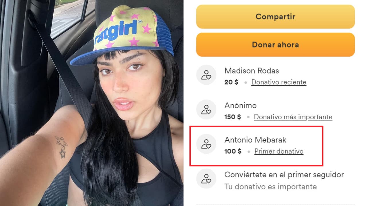 Entre los donativos que aparecen para Isabella Mebarak aparece uno a nombre de Antonio Mebarak. No queda claro si sería 'Tonino', el inseparable hermano de Shakira.