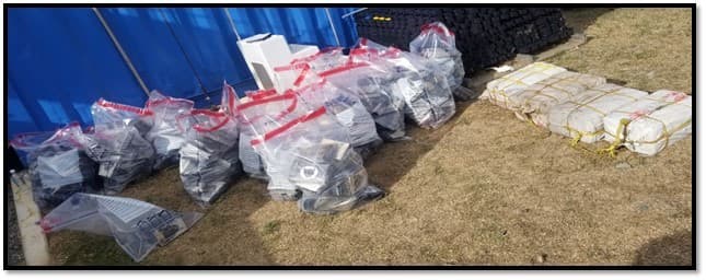 Federales incautan 659 kilos de cocaína al sureste de Puerto Rico