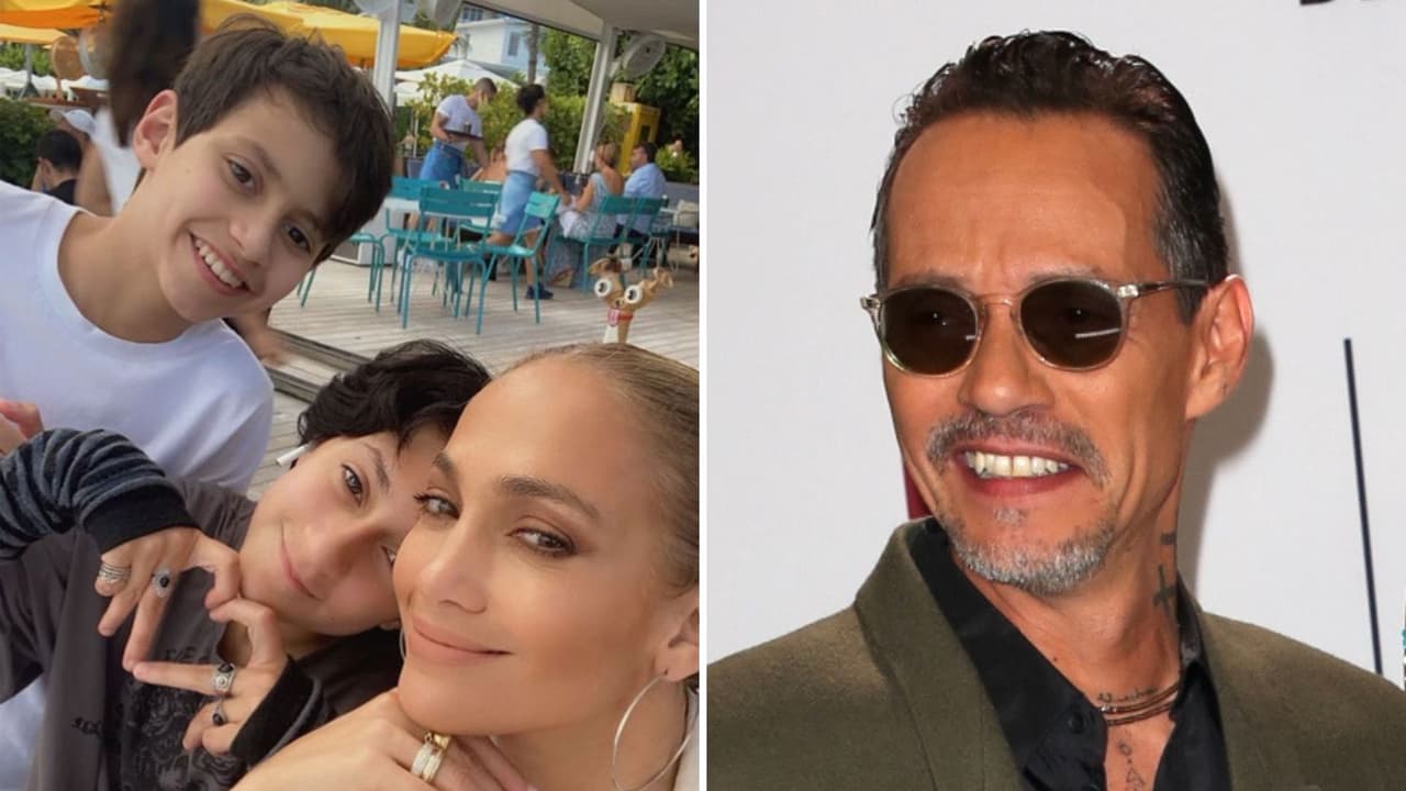 Max, hijo de JLo y Marc Anthony, ya tiene 16 años y es idéntico al salsero: fotos