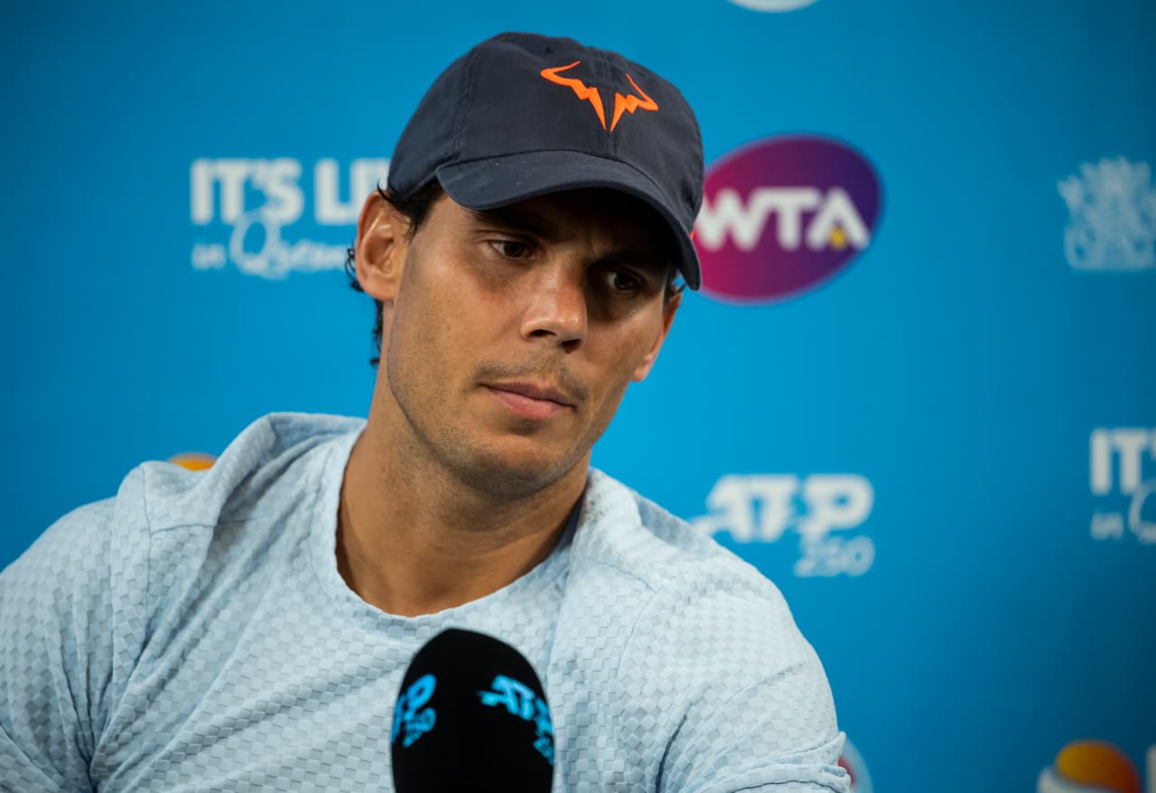 El tenista español anunció su retirada en el que iba a ser su primer torneo oficial del año tras un largo periodo de tiempo lesionado, previo al primer Grand Slam del año.