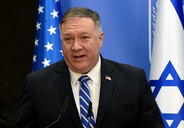 El secretario de Estado, Mike Pompeo, hablará a la Convención Republicana mientras realiza una visita a Israel.