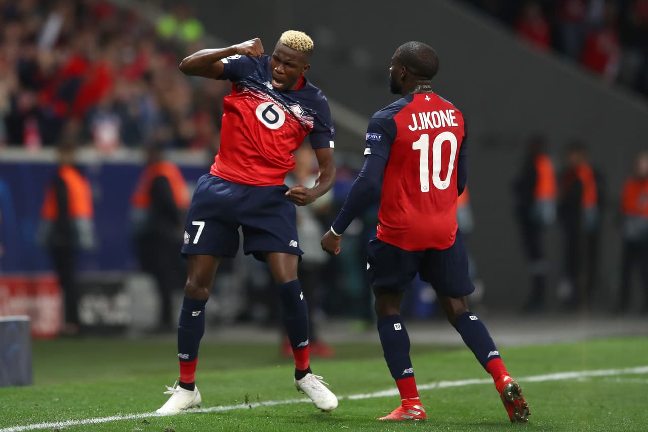 Lille 1-2 Chelsea. Osimhen marcó para el Lille; Abraham y Willian para los de Lampard.