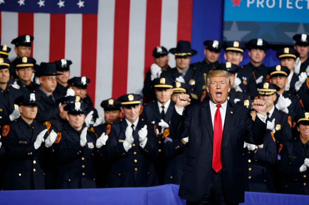 Jefes de policía se distancian de la declaración de Trump sobre el uso de la fuerza