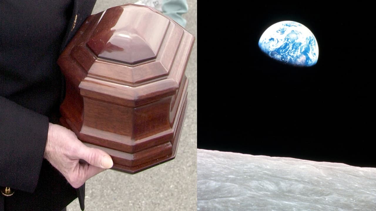 Tus cenizas podrían orbitar la Tierra o 'descansar' en la Luna cuando mueras: Así sería y esto es lo que cuesta