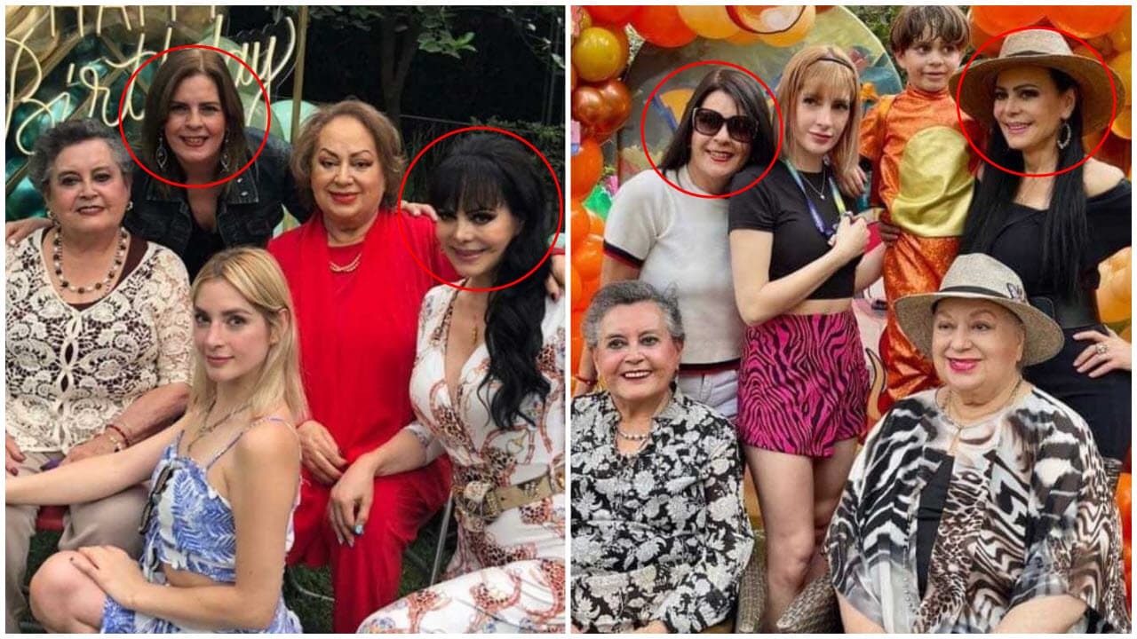 Imelda Tuñón comparte fotos junto a su consuegra Maribel Guardia.