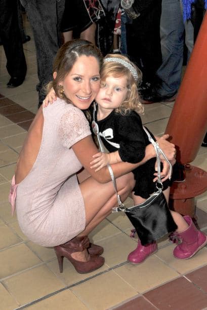 Así llegó su hija Elisa Marie en el 2009.