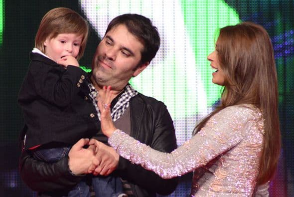 Gali con la luz de su vida.