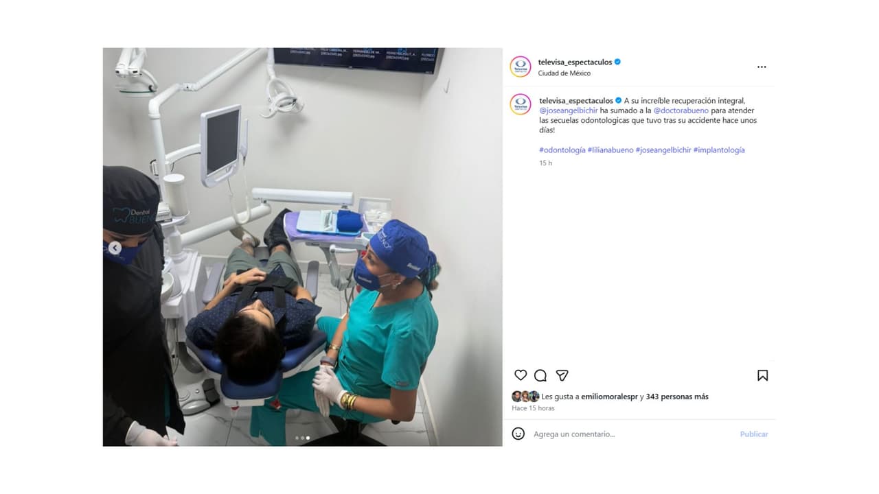 Así reapareció José Ángel Bichir.