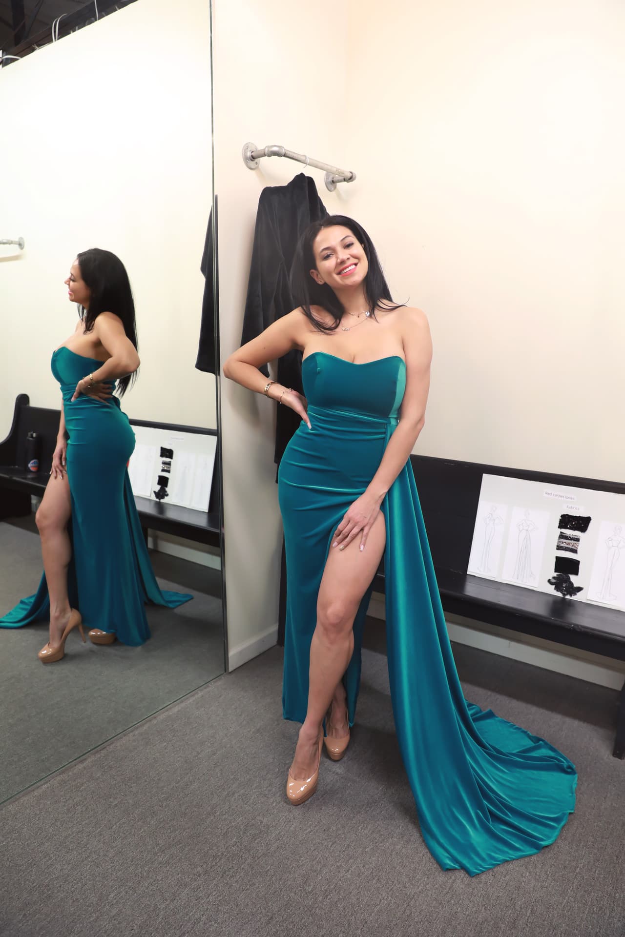 Además de que lo lucía maravillosamente con su cuerpazo.