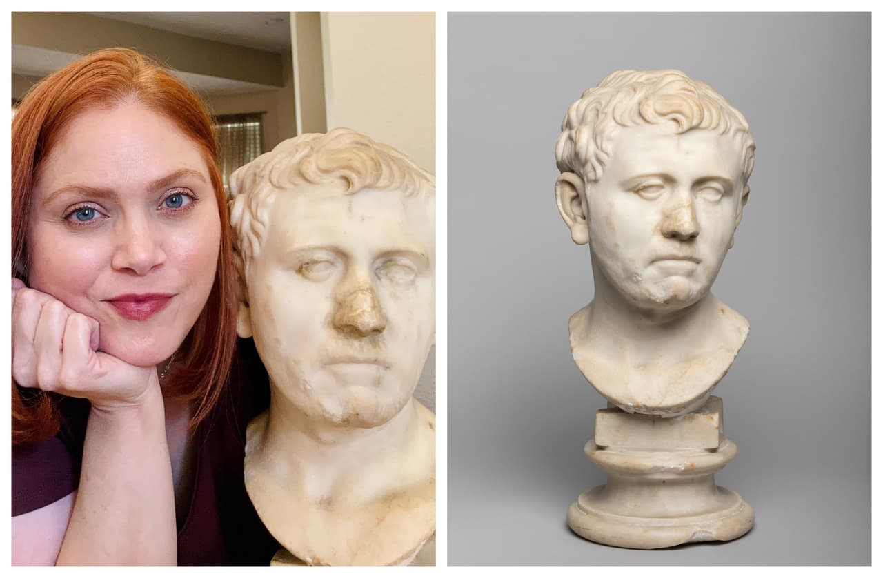 “Me encontré con un gran tesoro… Me emocioné. Tenía en mi casa un artefacto de hace 2,000 años de antigüedad, que era propiedad del 
<b>rey Luis I de Baviera</b>. Es absurdo. La historia detrás de este busto es absurda y era emocionante”, expresó la coleccionista Laura Young.