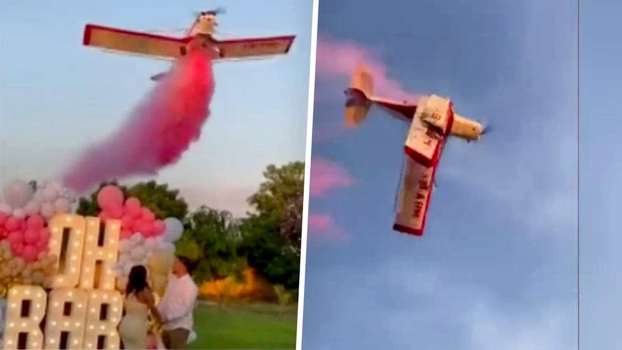 Trágico accidente: muere piloto al caer avioneta en plena revelación de sexo de un bebé