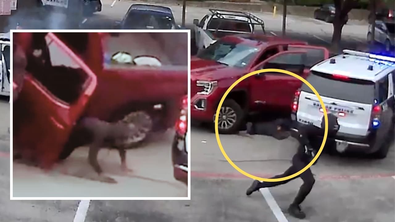 Durante la huida, Deantae Moore, de 19 años, 
<b>cayó al suelo y estuvo a punto de ser atropellado por la camioneta</b>. Moore fue arrestado en el lugar y ahora enfrenta una investigación por su presunta implicación en un doble homicidio ocurrido en Dixon Avenue en marzo de 2024. 
<b>Se le podrían presentar cargos por asesinato capital.</b>