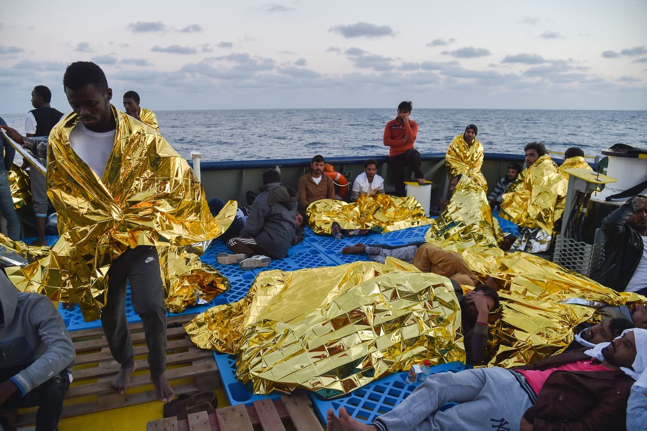 ONU reporta al menos 240 migrantes muertos tras el naufragio de dos embarcaciones frente a Libia