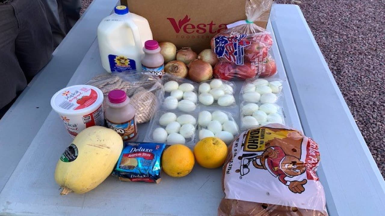 Distribuirán cajas de comida a familias necesitadas en Prescott Valley