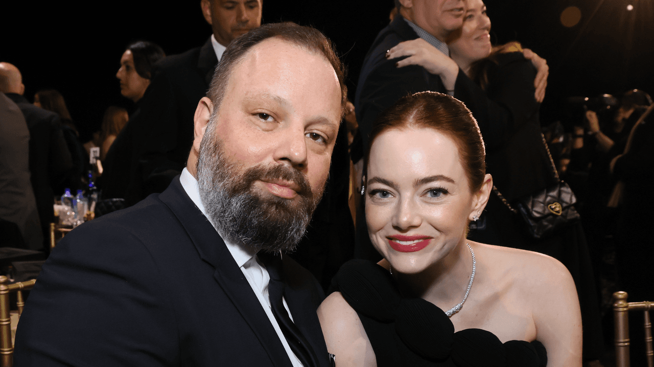 Emma Stone y Yorgos Lanthimos