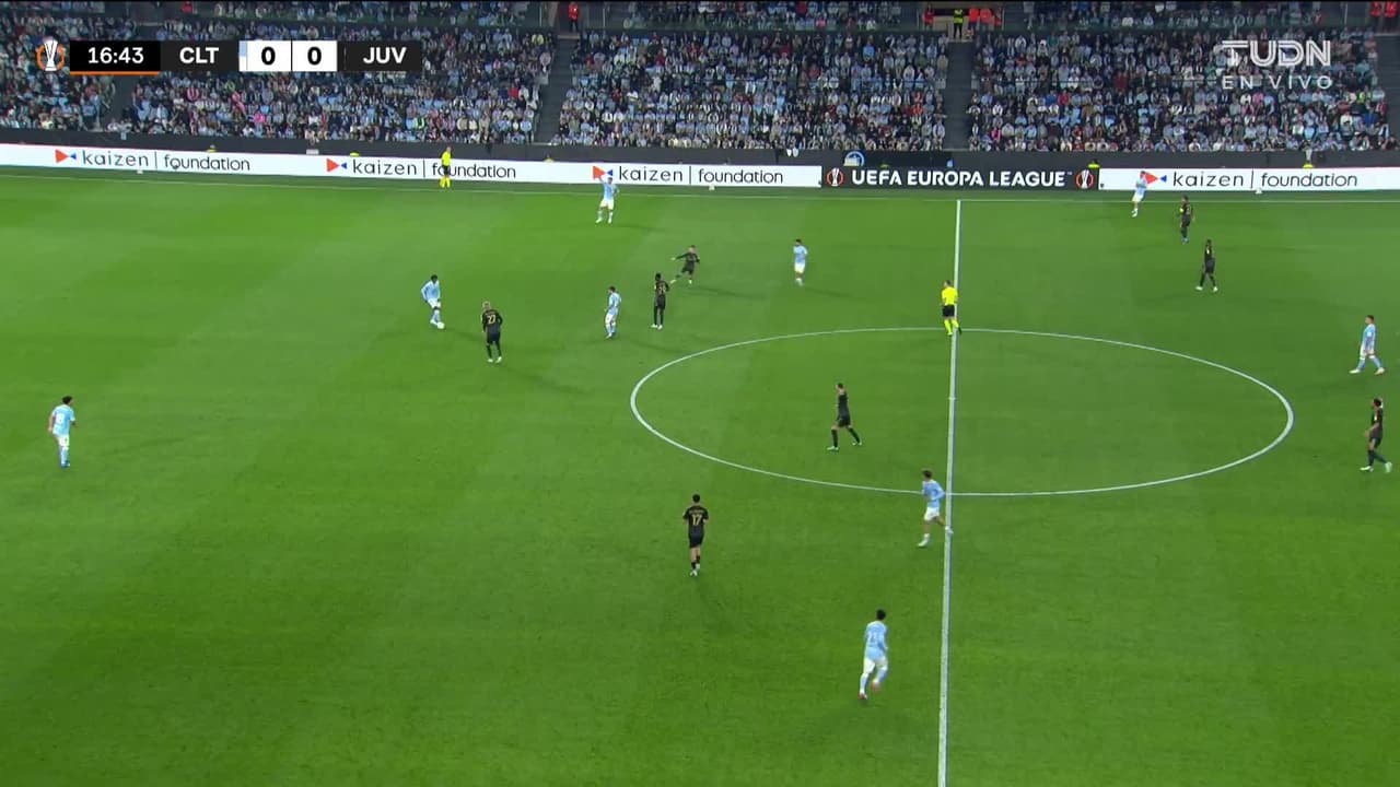 ¡GOL!  anota para Celta de Vigo. Hugo Álvarez