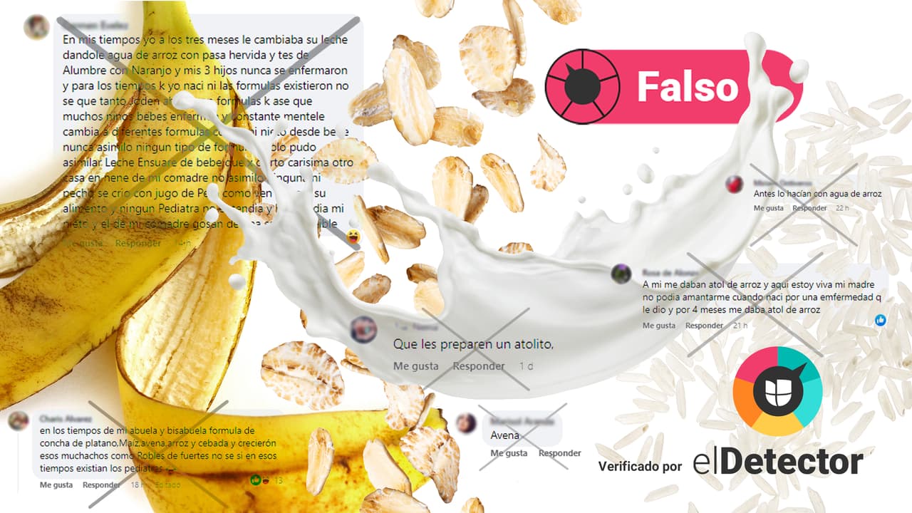 Ni leche completa, ni avena: estos preparados caseros NO sustituyen la fórmula infantil