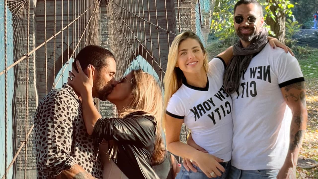 Michelle Renaud y Matías Novoa presumen su amor en Nueva York con los más románticos gestos