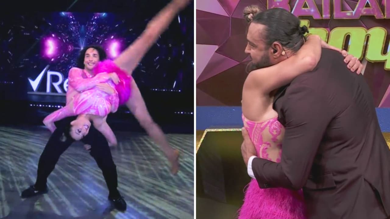 Mariana Ochoa hace "lo imposible" en Las Estrellas bailan en Hoy y, tras regaño, Latin Lover la recompensa con abrazo