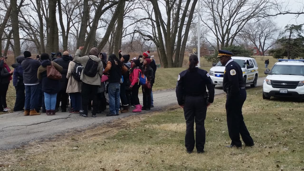Aunque la manifestación fue pacífica varias calles experimentaron problemas de circulación.