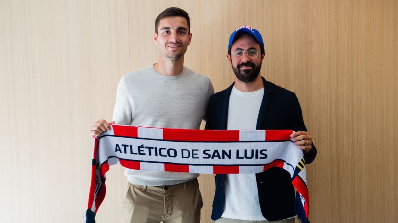 Unai Bilbao renueva hasta 2025 con San Luis tras interés de América y Cruz Azul