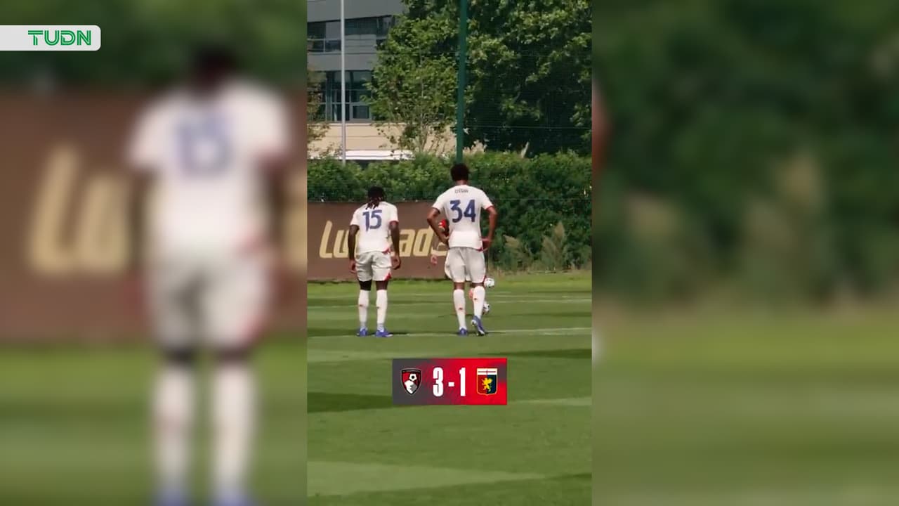 Todos los goles con los que Bournemouth humilló 10-1 al Genoa de Johan Vásquez