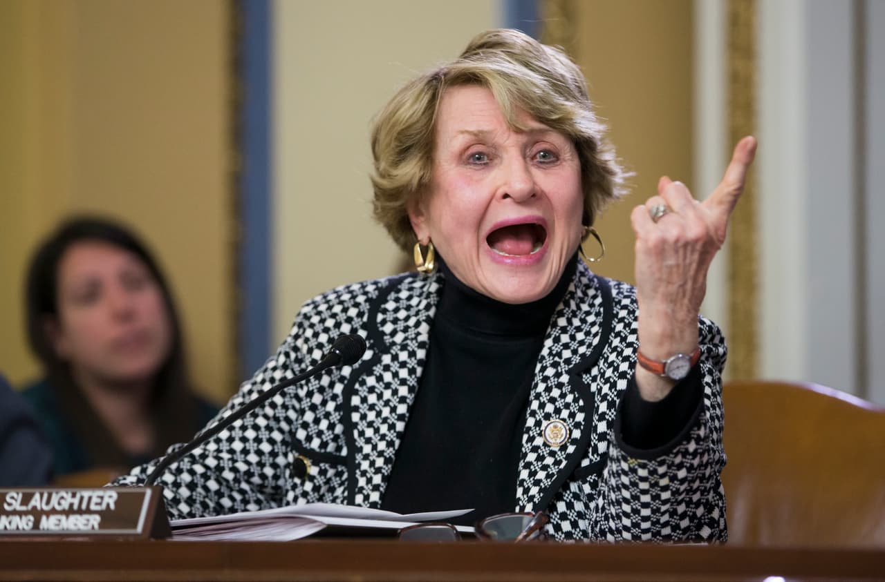 La representante demócrata de los Estados Unidos, Louise Slaughter, de Nueva York, murió la mañana del viernes temprano, dijo su jefe de personal.