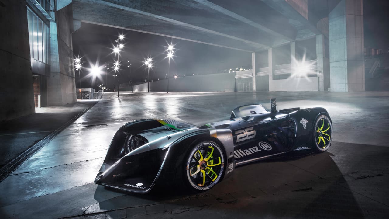 Conoce a Roborace, el circuito de carreras donde los autos se manejan solos