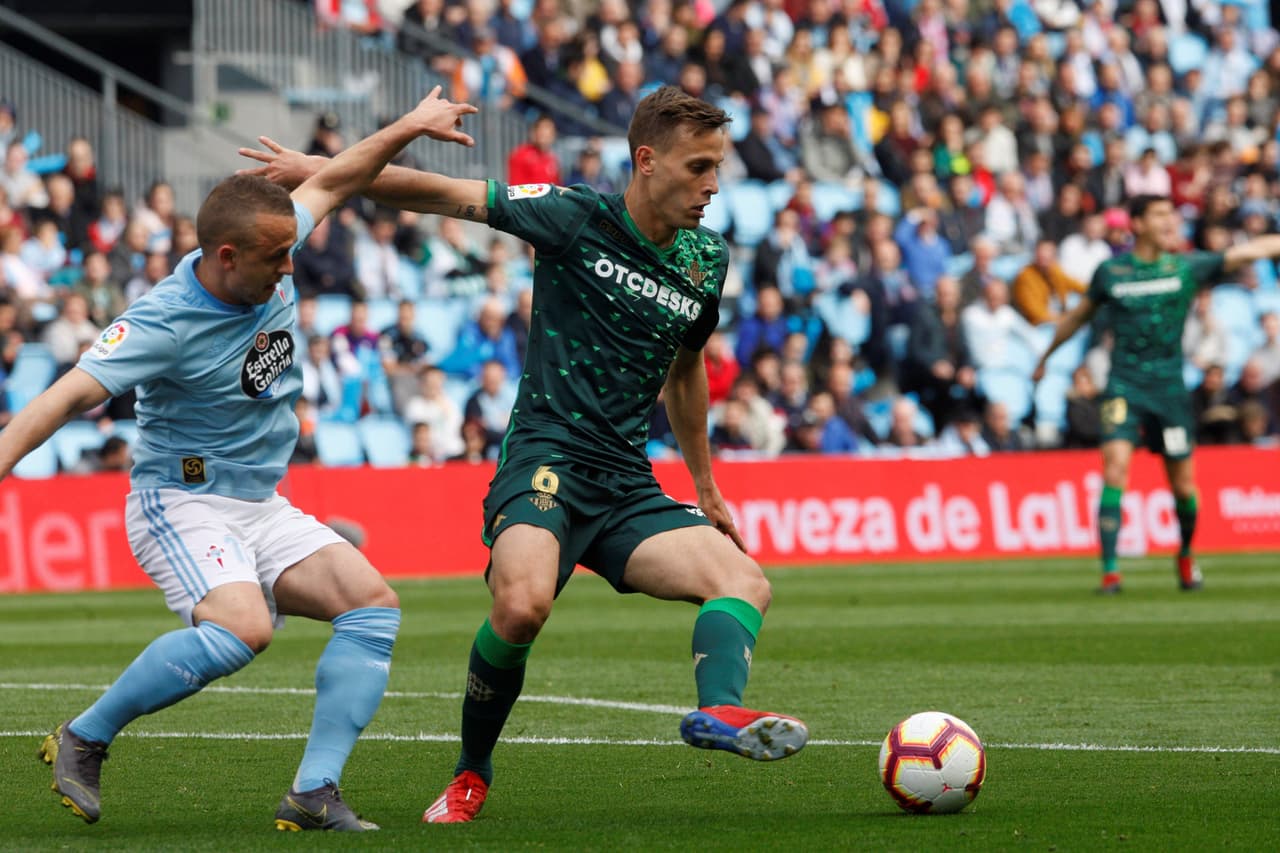 Betis fue el que más propuso durante el partido e incluso tuvo un 61 por ciento de posesión del balón.