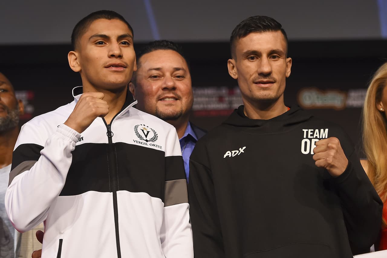El estadounidense Vergil Ortiz defenderá su invicto contra el mexicano Roberto 'Massa' Ortiz en la división de 140 libras.