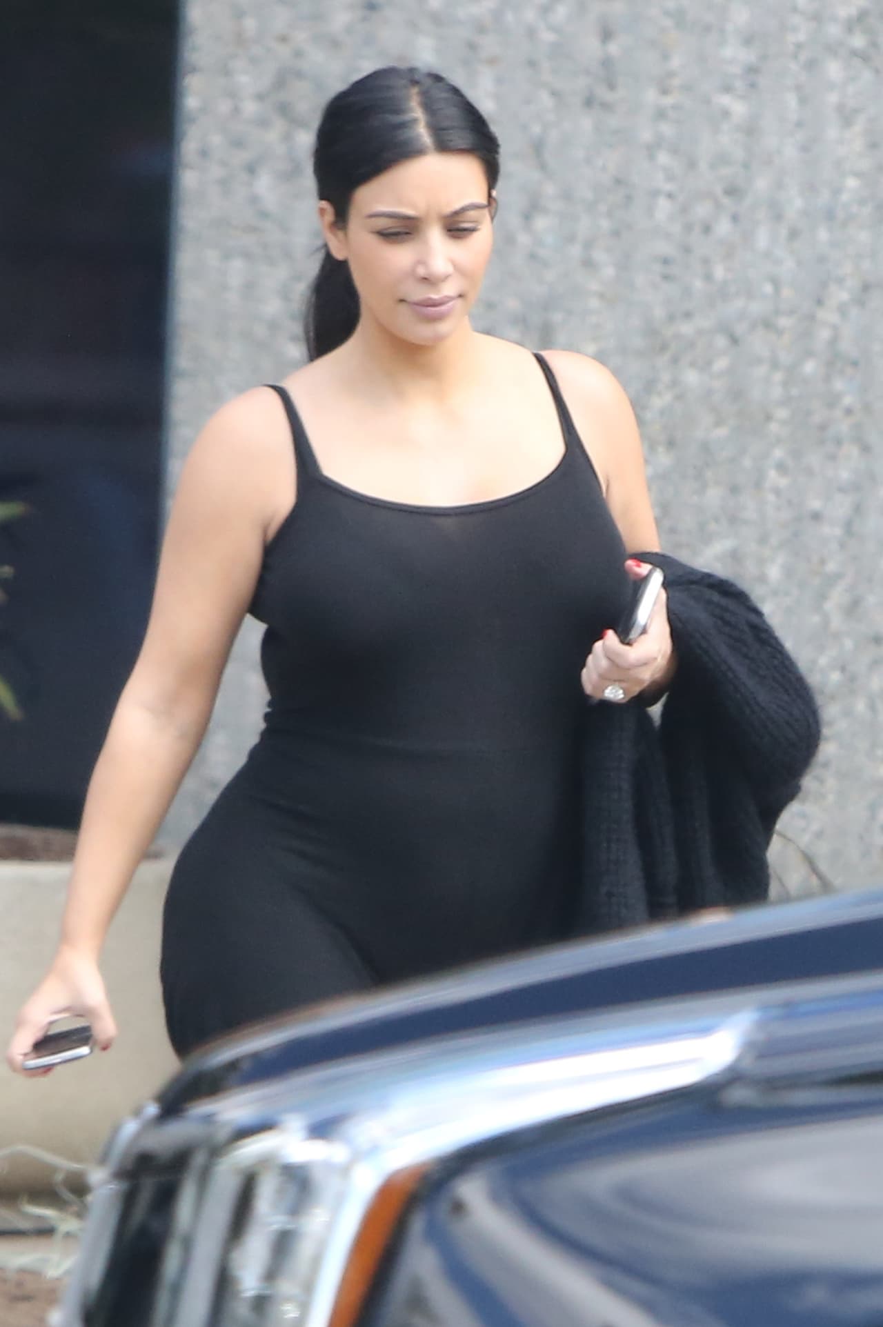 Las fotos más dulces del segundo embarazo de Kim.