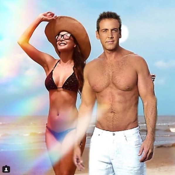 Ponce no tiene ningún empacho en etiquetar a las famosas con las que se edita, aunque pareciera que a ninguna de ellas les hace gracia su juego, pues no comentan las imágenes.