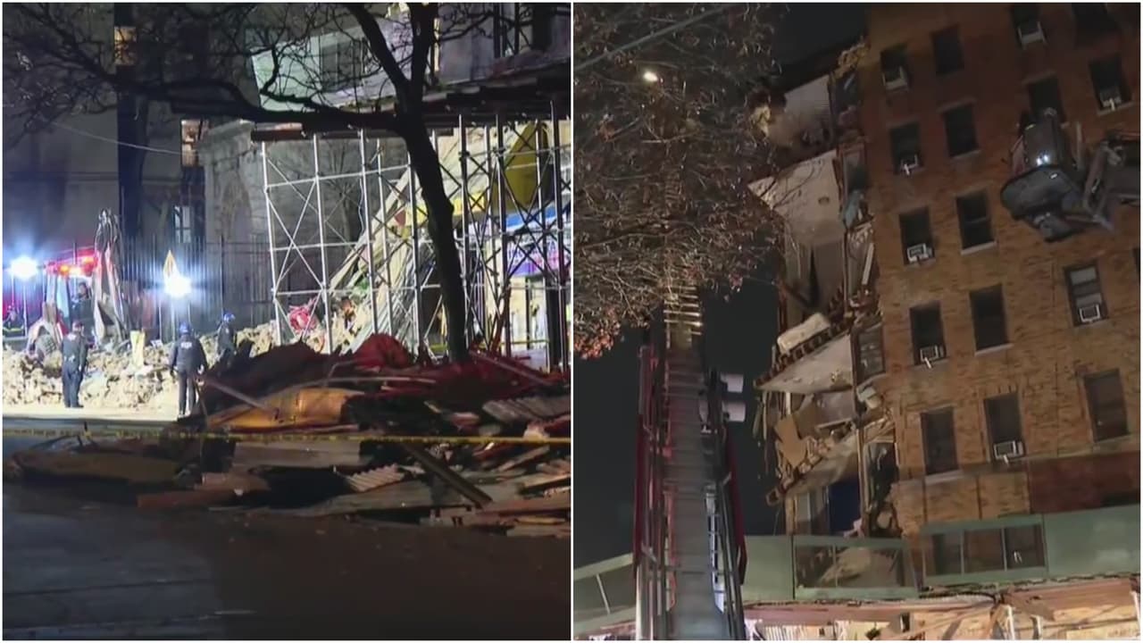 Una parte de las más de 100 personas desplazadas quedó en el sótano de la Secundaria 390 ubicada en Andrews Avenue.
<br>