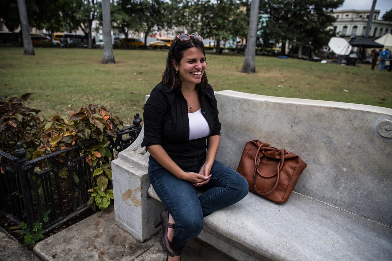 Elaine Díaz es la fundadora de Periodismo de Barrio