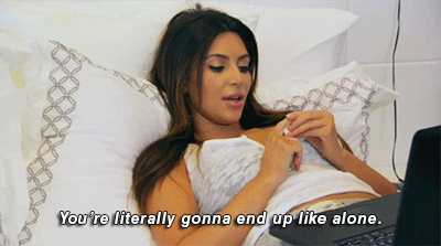 Cuando fastidias a alguien de que va a morir solo